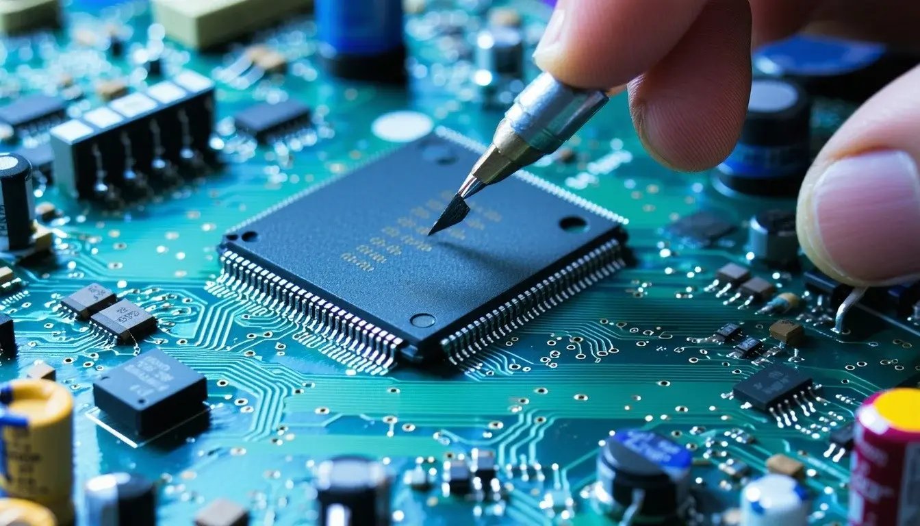 image representing the electronics industry